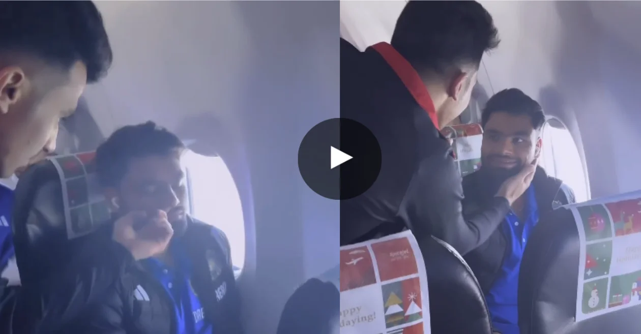 WATCH: Rahmanullah Gurbaz and Rinku Singh’s cheeky airplane meet-up goes viral – IND vs AFG 2024