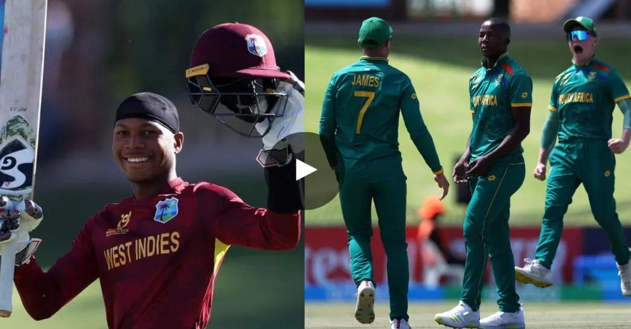 WATCH: Jewel Andrew’s dazzling ton in vain as Kwena Maphaka drives South Africa to a thrilling win over West Indies – U19 World Cup 2024