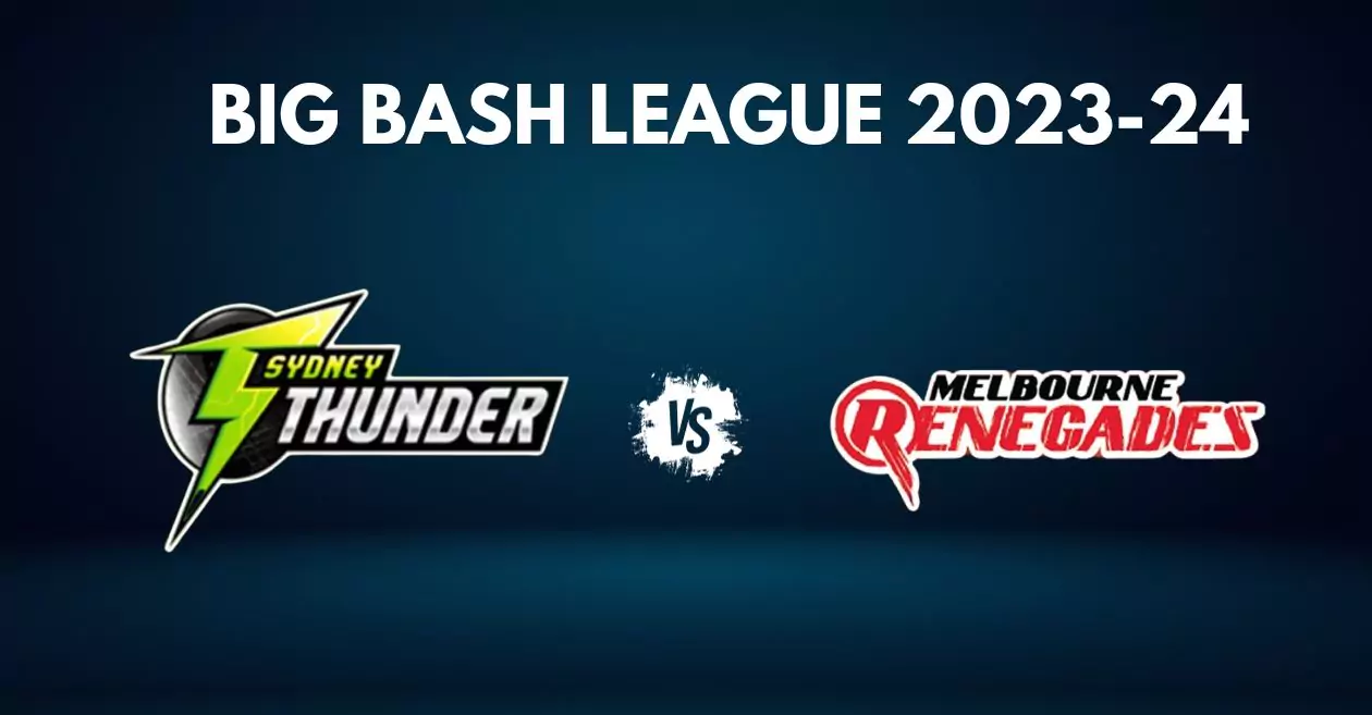 BBL|13, THU vs RED: Match Prediction, Dream11 Team, Fantasy Tips & Pitch Report | Sydney Thunder vs Melbourne Renegades