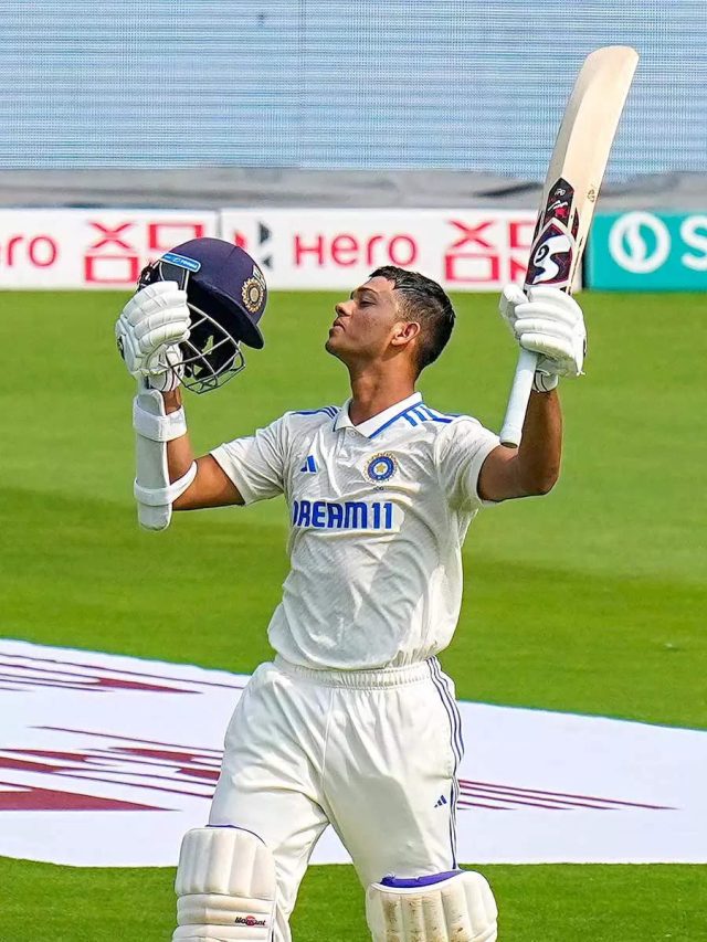 Yashasvi Jaiswal hits maiden Test double hundred: Records he brokesports